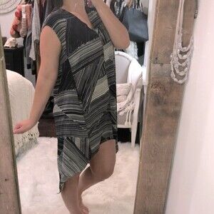 Rachel Rachel Roy size medium black shirt dress